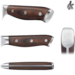 Couteaux Damas faits à la main ensemble de couteaux de chef de cuisine en acier inoxydable de 9 pièces - Product Image 4