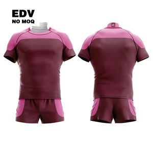 Livraison Rapide Sublimation Réversible Rugby Vêtements de Football Maillot de Rugby - Product Image 4