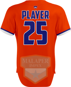 Vente chaude hommes 100% Polyester Baseball & Softball uniformes personnalisé blanc Jersey & pantalon ensemble pour vêtements de sport - Product Image 5