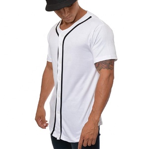 Maillots de baseball personnalisés en gros avec impression de personnages, logo personnalisé, sublimation, vêtements de sport respirants, séchage rapide, 100% - Product Image 3