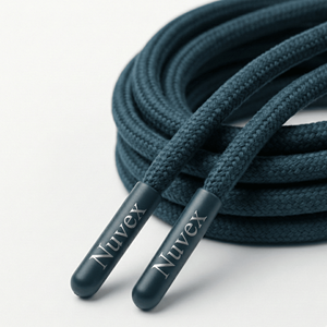Cordon tressé à 3 brins haute résistance pour vêtements, avec logo personnalisé, respectueux de l'environnement, pour sweat-shirts – Fabrication en usine - Product Image 2