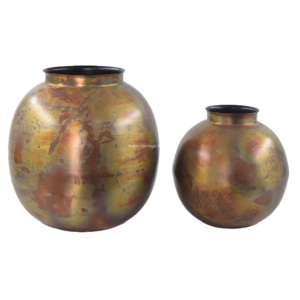 Modern IHA Iron Flower <b>Vase</b> Tabletop Coastal Design Wedding Event Home Decor IHAT139 Wholesale Bulk - Product Image 1