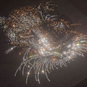 T-shirts de haute qualité à manches courtes pour hommes avec strass Impression par sublimation T-shirts pour hommes avec strass - Product Image 6