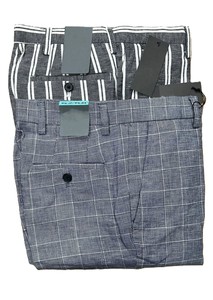 Nouveauté Pantalon droit formel pour homme de haute qualité, écologique, respirant, léger, en coton, coupe classique, vêtements décontractés en stock - Product Image 2