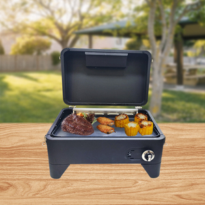 Thép Không Gỉ Nấu Ăn Vỉ Nướng Flat Top Ngoài Trời Được Xây Dựng Trong Tepanyaki Griller Gas Thương Mại Nướng - Product Image 6