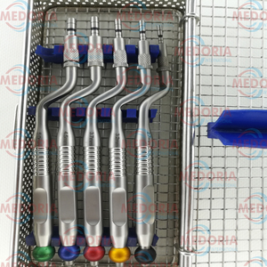 Medoria International - Juego de 5 Osteótomos para Elevación de Senos Paranasales, Puntas Cóncavas Desplazadas, Implante Dental de Alta Calidad - Product Image 3