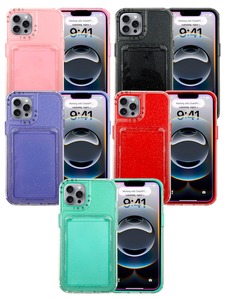 Custodia di alta qualità moda moderna con specchio verticale con supporto Glitter Cover protettiva per telefoni cellulari con Design elegante - Product Image 2