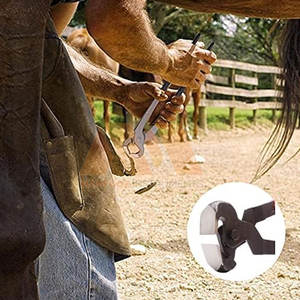 Kit d'outils de maréchal-ferrant professionnel pour le soin des sabots de cheval, ensemble durable en acier inoxydable, kit d'outils de maréchal-ferrant de qualité supérieure - Product Image 6