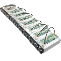 Module amplificateur d'impulsions RF à semi-conducteurs haute puissance pour signal d'onde, bande X, 1-6 GHz, 6-18 GHz, 200 W, 2450 MHz, pour radar et système de beauté