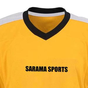 Camiseta de hockey sobre hielo personalizada transpirable de diseño único, moda al por mayor de la mejor calidad con diseño de su propio logotipo, camiseta de hockey sobre hielo - Product Image 4