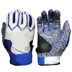 Fabricación de fábrica Fabricante profesional Diseño único Hecho a medida Calidad superior Precio razonable Guantes de bateo de béisbol - Product Image 5