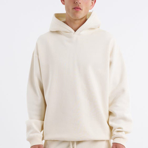 custom logo <b>men's</b> hoodies oversize pocket functional hoodies streetwear drop shoulder heavyweight cotton blank hoodies for <b>men</b> - Product Image 3