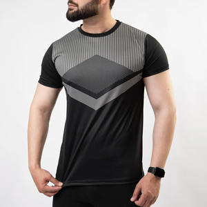 Camisetas Extra Grandes para Hombre, Tejido Grueso de Spandex/Poliéster, Teñidas, Transpirables, Antibolitas y Ecológicas - Product Image 6