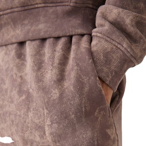 Nouveau Jogging hommes pull survêtements vêtements de sport en gros survêtement à capuche pour hommes lavage à l'acide costume élégant et personnalisation - Product Image 4