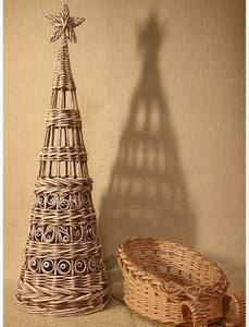 ต้นคริสต์มาสมีล้อสำหรับเด็กอายุ5ถึง7ปีของตกแต่งหวาย - Product Image 2