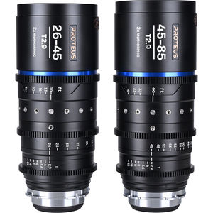 2026 Optics Laowa Proteus 2x S35 Anamorphic T2.9 ชุดเลนส์ 2 ตัว พร้อม 2026 PL Feet Blue Flare - Product Image 3