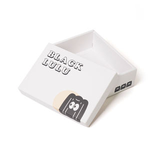 Eco Friendly Custom Top Bottom Full Color Printed Gift Paper Box - Product Image 3