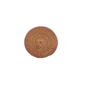 Sous-verres élégants de tasse de thé et de café de rotin de jute Table de conception admirable Tapis et tampons classiques Articles de cuisine standard Sous-verres - Product Image 1