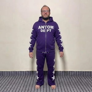 Survêtements pour hommes en gros, survêtement personnalisé, vêtements de course et d'entraînement, vêtements décontractés d'hiver, survêtement de jogging personnalisé OEM pour hommes - Product Image 4