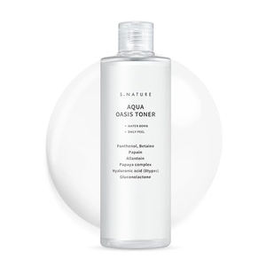 Tónico Facial S.NATURE Aqua Oasis 210mL con PHA, Calmante, Refrescante, Hidratante, Vegano, Cuidado de la Piel Coreano - Product Image 1