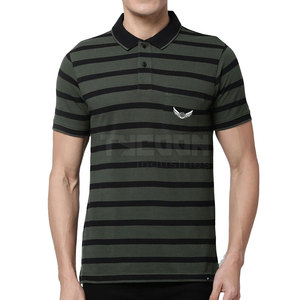 Camisetas de Polo de manga corta lisas informales de estilo personalizado para hombre, camisetas de polo de talla grande de algodón 100% a la venta - Product Image 1