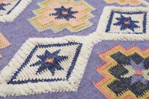 Tapis de laine faits à la main, tapis de sol de grande chambre à coucher en gros, fabricant indien noué à la main marocain - Product Image 5