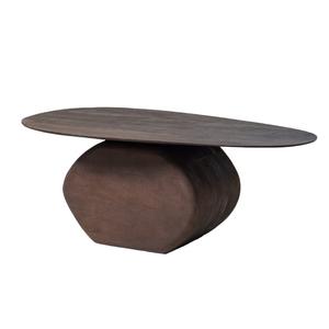 Table basse moderne en bois massif de haute qualité durable et écologique Look attrayant de qualité supérieure pour le salon à la maison et le restaurant - Product Image 1