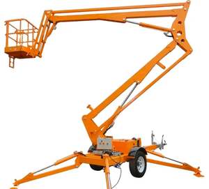 Plateforme élévatrice à ciseaux hydraulique autopropulsée en aluminium, capacité de charge de 300 kg, hauteur de levage de 20 m, mini nacelle élévatrice - Product Image 3