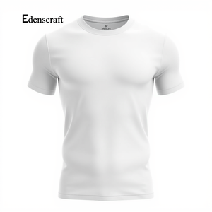 Camiseta interior de algodón ajustada para hombre, Diseño de manga de cuello personalizable, capa Base transpirable ligera, cómoda para uso diario - Product Image 2