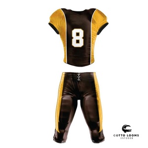 Camiseta y uniforme de fútbol americano OEM profesional auténtica, venta directa de fábrica, equipo elegante, proveedor de rendimiento duradero - Product Image 5