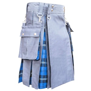 Super calidad 16 Oz acrílico escocés Highland Kilt Utility Kilt para hombres - Product Image 2