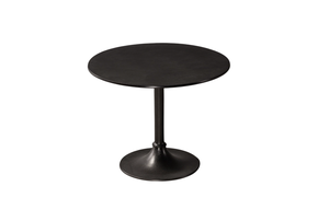 Table d'appoint décorative en aluminium de qualité supérieure, plateau rond, table pliante en métal moulé à la main pour le salon - Product Image 2