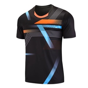 Camiseta de fútbol de manga corta para hombre, uniforme de béisbol transpirable con estampado 3D de retazos para ropa deportiva para niños, venta en línea - Product Image 4