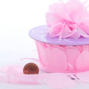 โบว์ผ้าทำมือรูปกลีบดอกไม้ - Product Image 3