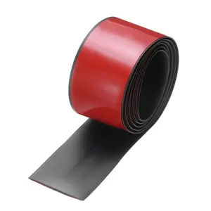 6.56 Ft Modern Self-Adhesive <b>Floor</b> <b>Transition</b> <b>Strip</b> 3\" Black Flooring Cover Skirting Trim - Product Image 1