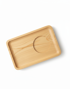 Bandeja de Madera Artesanal Ecológica para Servir y Decorar en Hoteles, Restaurantes y Hogares - Product Image 1