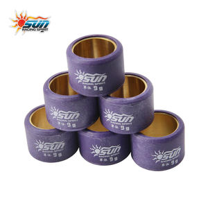SUN Racing Nouveau 20x12-9G Boules de poulie violettes 6PCS/SET Mise à niveau de transmission CVT pour Yamaha MIO125 / MIOi125 / N-MAX155 / AEROX155 - Product Image 6