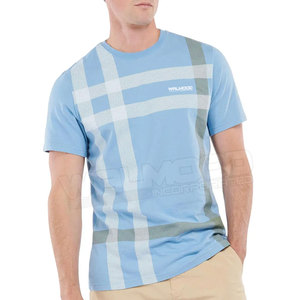 เสื้อยืดคอกลมผู้ชายลายเรียบ ผ้าฝ้าย/โพลีเอสเตอร์ แขนสั้น สวมใส่สบาย แห้งเร็ว ระบายอากาศดี เป็นมิตรกับสิ่งแวดล้อม ขายส่ง ปี 2026 - Product Image 2