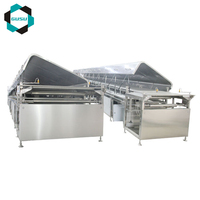 GUSU Nieuwe 400/600mm RVS 304 Chocolade Snack Koeltunnel CE ISO Gecertificeerd