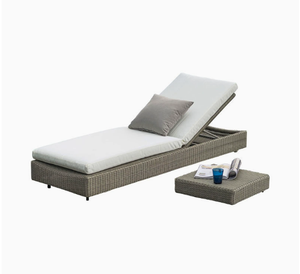 Conjunto de Muebles de Jardín, Sofá de Exterior, Muebles de Patio de Ratán Modernos, <span class=keywords><strong>Tumbonas</strong></span> para Hotel, Balcón, Piscina, Patio Trasero, Playa - Product Image 3