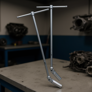 USAG T-Handle Long <b>Spark</b> <b>Plug</b> Wrench Set with Jointed <b>Socket</b> 2-Piece Product - Product Image 3