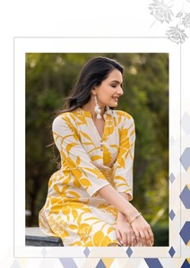 ชุดเดรสผ้าไหมสไตล์อินเดีย vichitra พร้อมกางเกงผ้าคอตตอนทำมือปักลายดอกไม้สำหรับงานปาร์ตี้ - Product Image 5