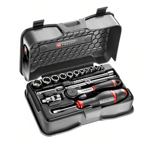 Jeu de douilles hexagonales Facom 17 pièces 1/4'' pouce - Product Image 2