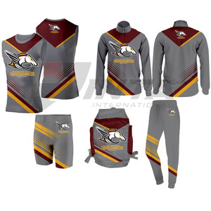 Uniforme de suivi confortable de conception unique Ensembles de vitesse d'usure pour jeunes de qualité supérieure Ensembles de saut - Product Image 4