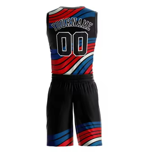 Uniforme de baloncesto por sublimación de calidad OEM, camiseta de baloncesto de estilo único OEM, cree sus propios uniformes de estilo con logotipo personalizado - Product Image 5