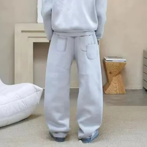 Haute qualité coupe ample personnalisé Baggy polaire surdimensionné à capuche survêtement ensemble hommes survêtement hiver confortable et respirant - Product Image 2