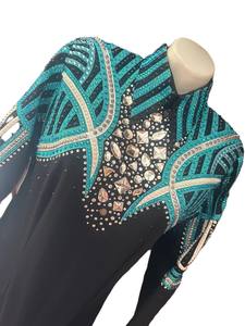 Meilleur Prix Premium Western Showmanship veste d'équitation noire nouveau Design - Product Image 3