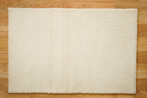 Handmade Modern Home Decor Low Pile Wool Berber Carpet <b>Rug</b> Featuring Tribal Design - Product Image 2