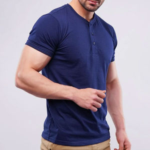 Camiseta informal para hombre, tejido de calidad superior, mezcla de poliéster/algodón personalizable de alta calidad, secado rápido, transpirable, respetuoso con el medio ambiente - Product Image 5