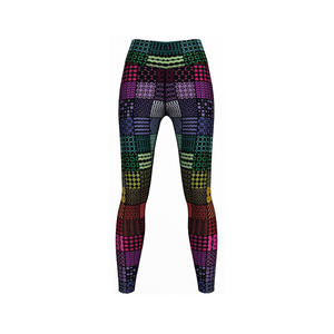 Printed <b>Women's</b> Mid <b>Leggings</b> Full Length Elastic Casual Stretch Breathable Lightweight Knitted Spandex/Nylon Quick Dry - Product Image 6